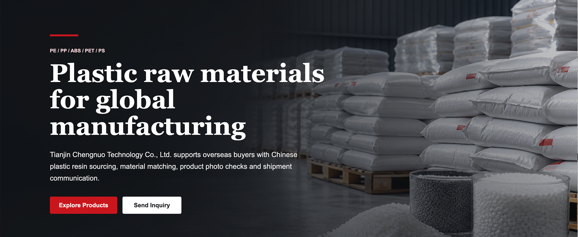 A Tianjin Chengnuo Technology Co., Ltd. támogatja a külföldi vásárlókat a kínai műanyaggyanta beszerzésében, az anyagok összehangolásában, a termékfotók ellenőrzésében és a szállítással kapcsolatos kommunikációban.